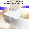 Kép 3/4 - Eszköztartó Műszempillaépítő párnához magasfényű fehér