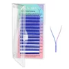Kép 1/5 - Nagaraku® 2D Premade Y shape műszempilla 0,07 D mix tálca