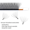 Kép 5/7 - Nagaraku® 8D Premade W shape műszempilla 0,07 D mix tálca