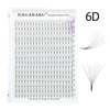 Nagaraku® 6D Premade Volume fans 0,07 D XL mix tálca