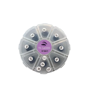 Promade 3D előre fanolt műszempilla mix dobozos 0,07 CC