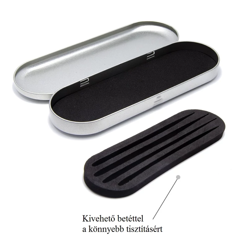 csipesz tároló kivehető betét tweezer storage box