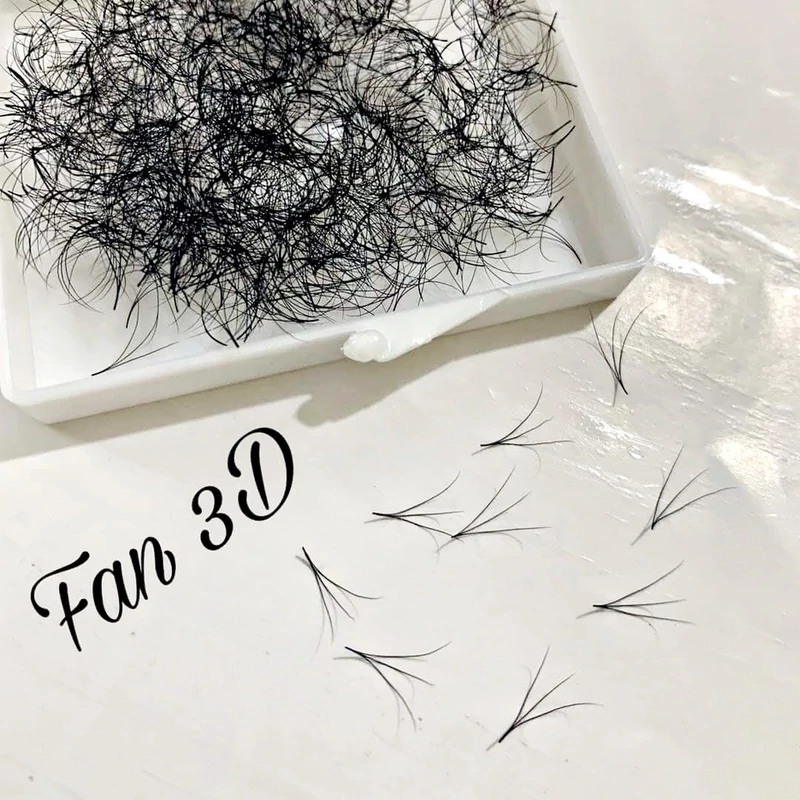 Promade 3D előre fanolt műszempilla  0,07 D egy méretes