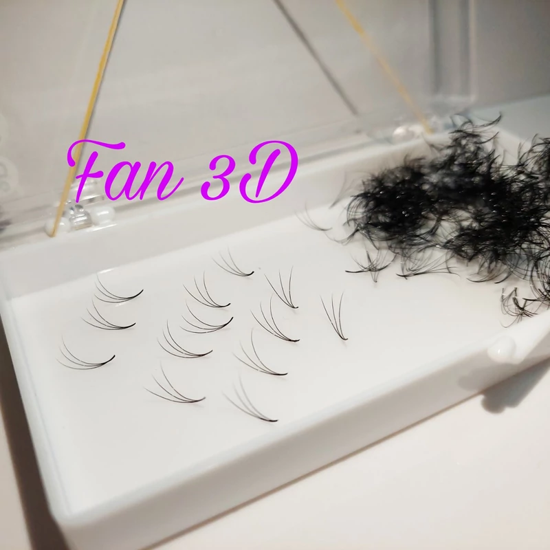 Promade 3D előre fanolt műszempilla  0,07 D egy méretes