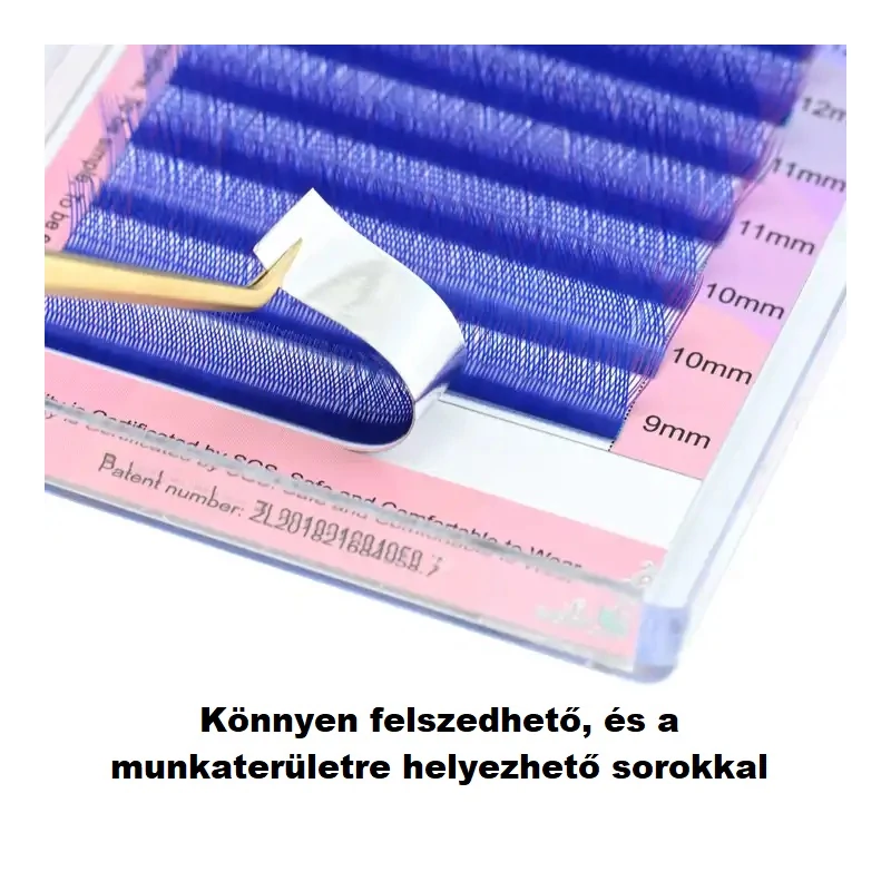 Nagaraku® 2D Premade Y shape műszempilla 0,07 D mix tálca felszedhető sorokkal