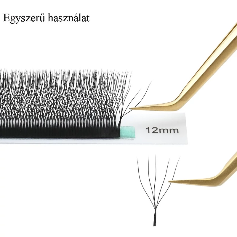 praktikus és gyors használat 5d w shape premade fan műszempilla